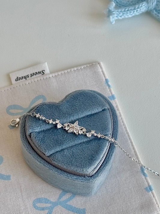 롤라화이트 "갤럭시 프래그먼트" 파베 스타 브레이슬릿