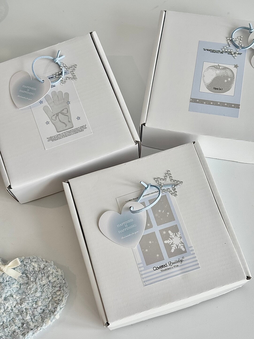 롤라화이트 "스타라이트 클러스터" 3D 스타 지르콘 이어 세트, 플랫 백 스터드 & 콘치