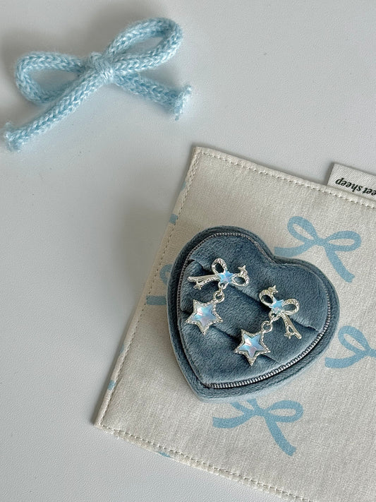 LolaWhite "Starlight Gleam" Ombré Star Earrings