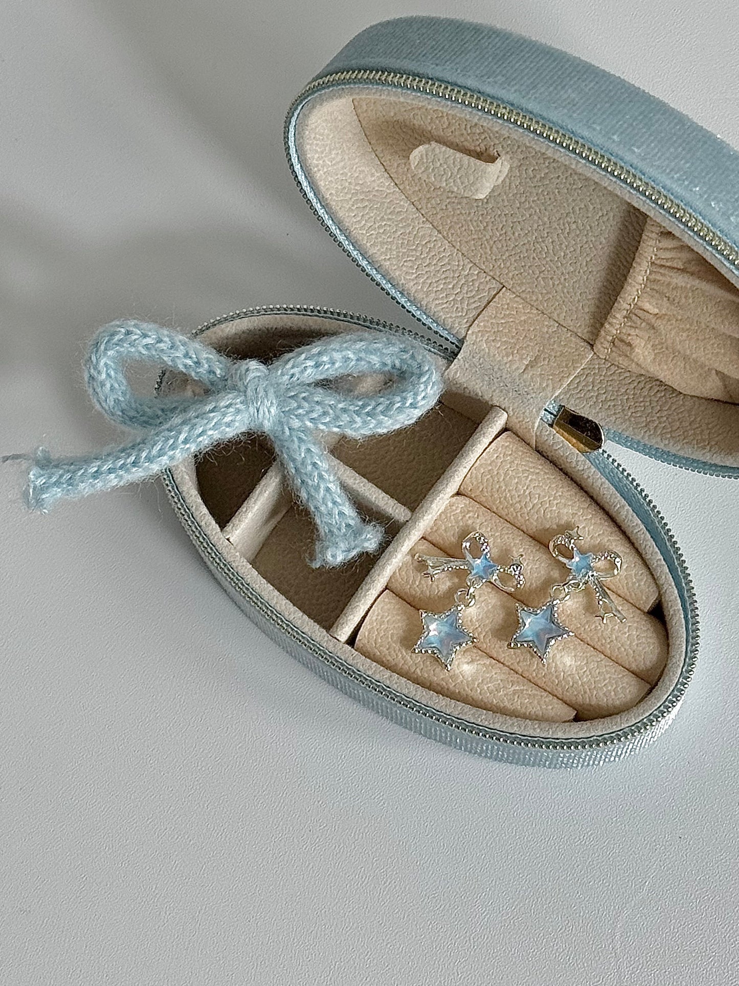 LolaWhite "Starlight Gleam" Ombré Star Earrings