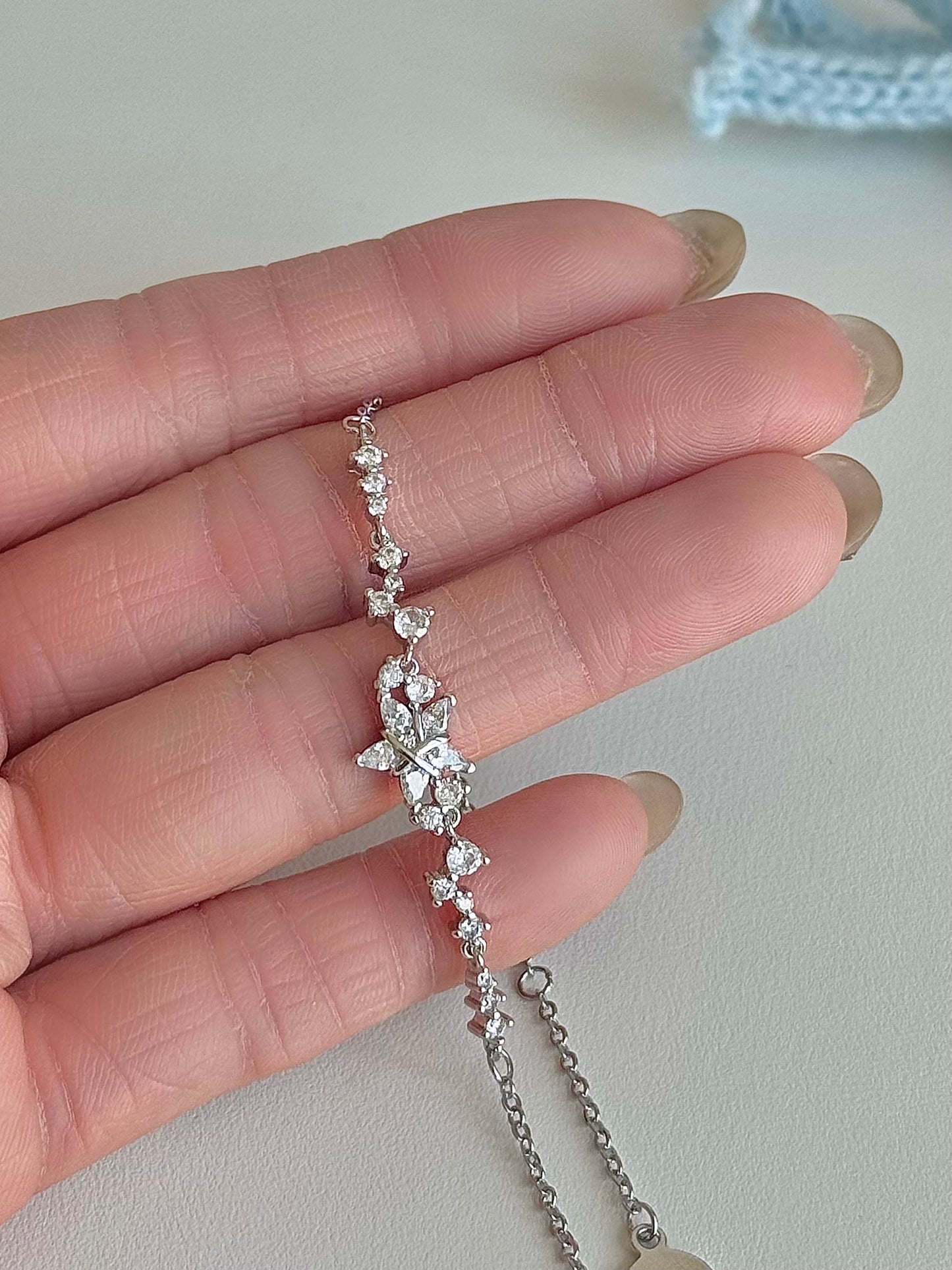 LolaWhite "Galaxy Fragments" Pavé Star Bracelet