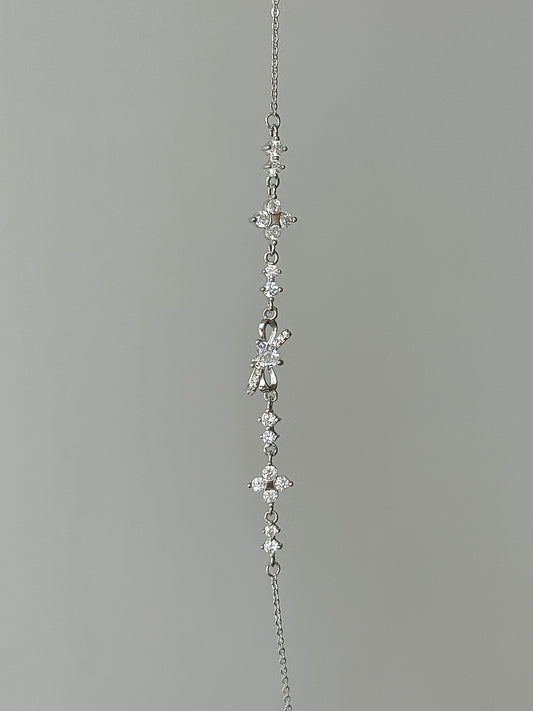 LolaWhite "Primrose Whisper" S999 Solid Silver Bracelet