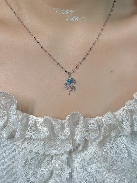 롤라화이트 오셔닉 인챈트먼트: 해파리 실버 목걸이