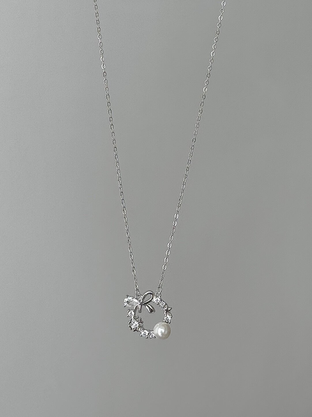 롤라화이트 "마법의 이야기" 999 순은 참 목걸이