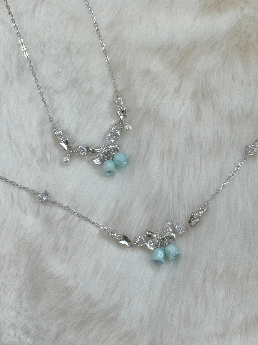 DearLola "Midnight Blue Chime" S925 Sterling Silver Butterfly & Bell Jewelry – Whimsical & Festive