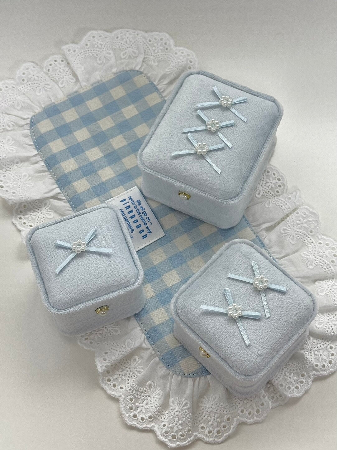 LolaWhite Signature Princess Jewelry Case - Elegant & Romantic