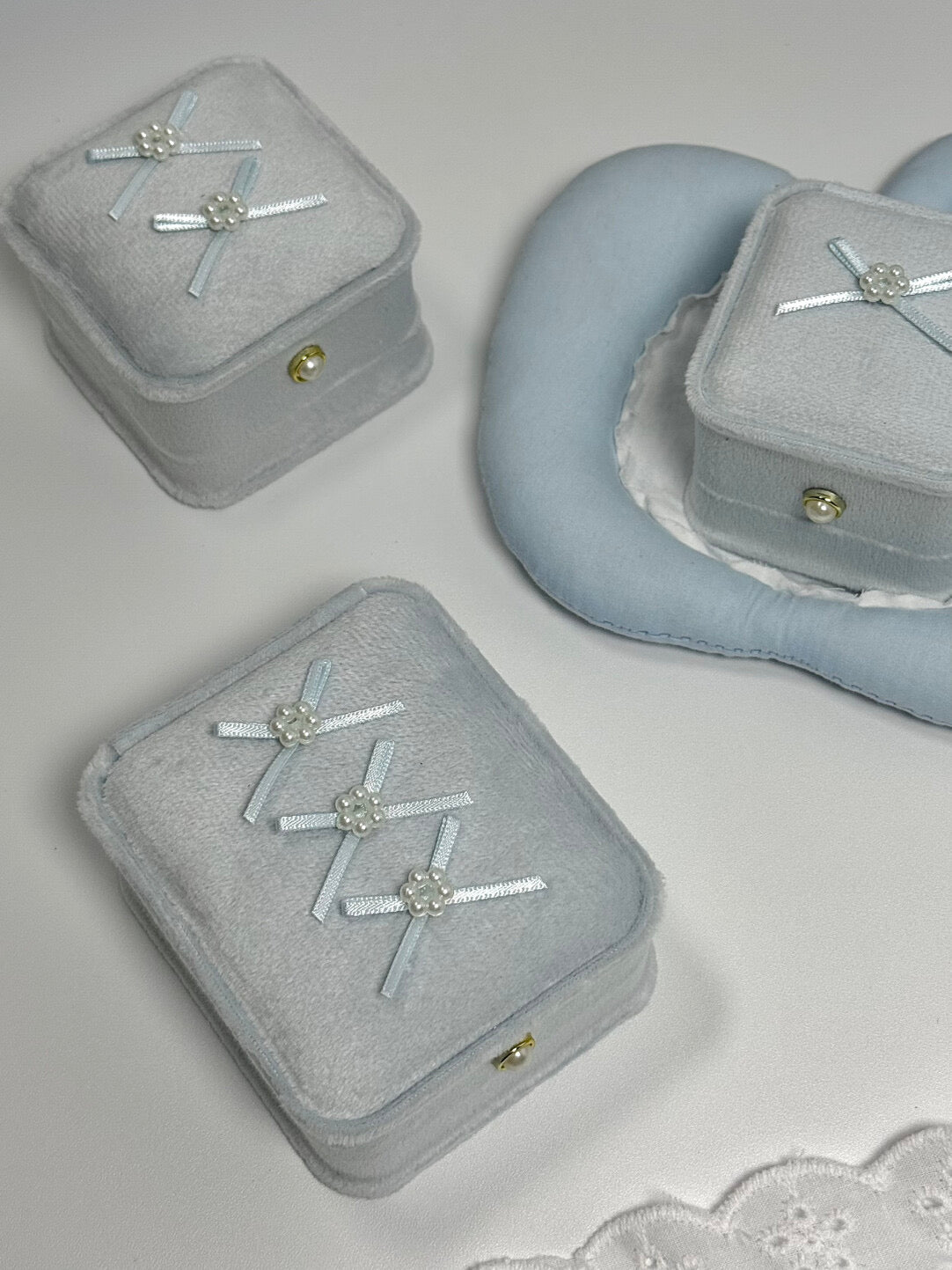 LolaWhite Signature Princess Jewelry Case - Elegant & Romantic